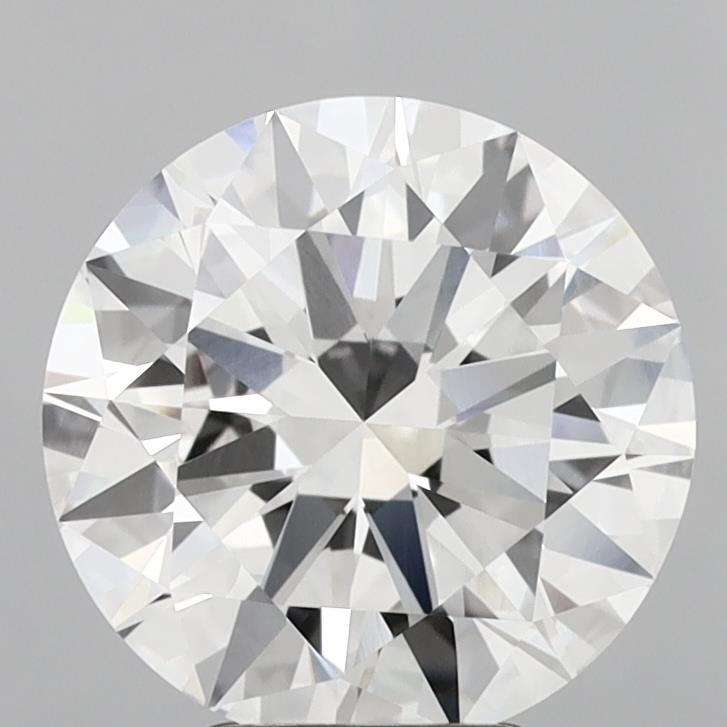 4.50 Carat Round Shaped, Excellent Cut, E Color, VVS1 Clarity, IGI Certified Lab Grown Diamond