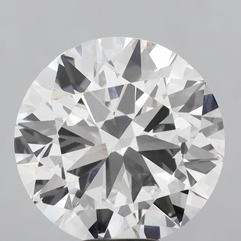 10.00 Carat Round Shaped, Excellent Cut, E Color, VVS2 Clarity, IGI Certified Lab Grown Diamond