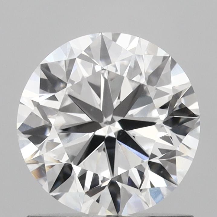 1.07 Carat Round Shaped, Good Cut, D Color, VVS2 Clarity, IGI Certified Lab Grown Diamond