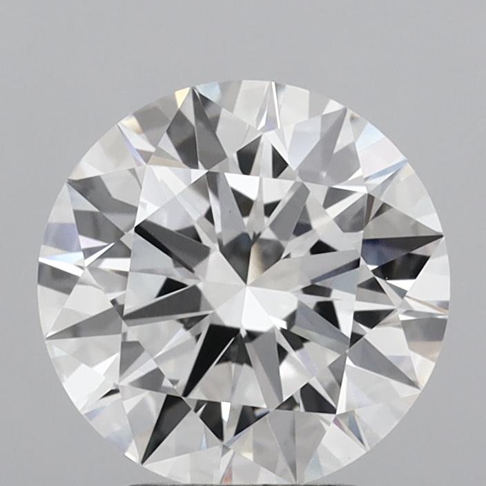 3.10 Carat Round Shaped, Ideal Cut, E Color, VVS2 Clarity, IGI Certified Lab Grown Diamond