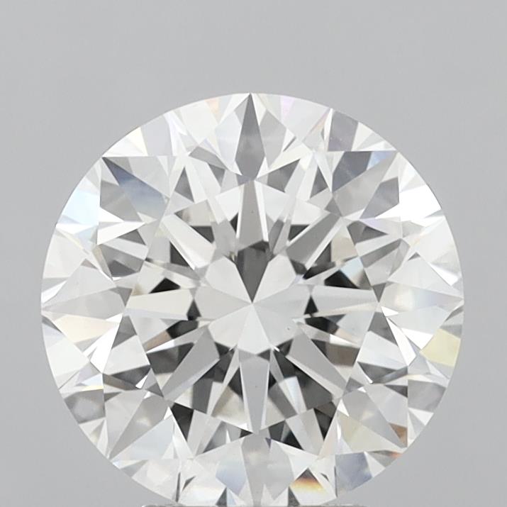 5.07 Carat Round Shaped, Excellent Cut, F Color, VVS2 Clarity, IGI Certified Lab Grown Diamond