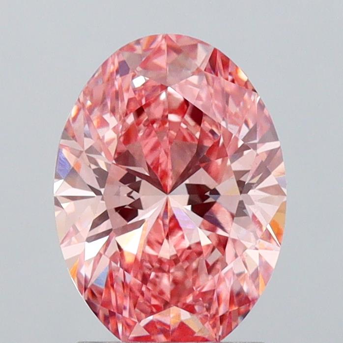 2.10 Carat Oval Shaped, Ideal Cut, VVS2 Clarity, IGI Certified Lab Grown Diamond