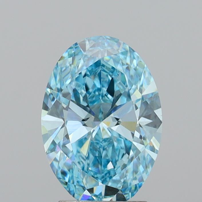 2.85 Carat Oval Shaped, Ideal Cut, VVS2 Clarity, IGI Certified Lab Grown Diamond