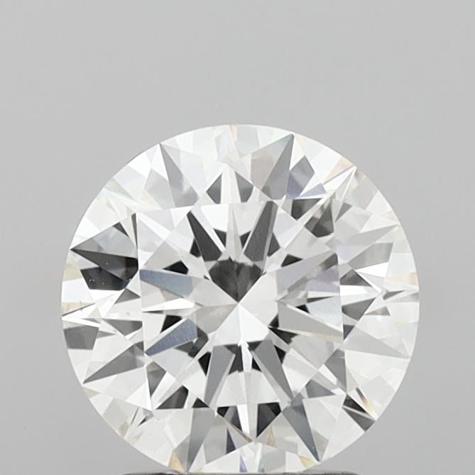 2.04 Carat Round Shaped, Excellent Cut, F Color, VS1 Clarity, IGI Certified Lab Grown Diamond