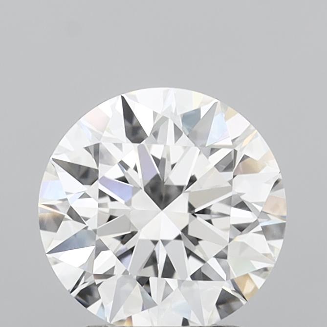 2.07 Carat Round Shaped, Ideal Cut, E Color, VVS2 Clarity, IGI Certified Lab Grown Diamond
