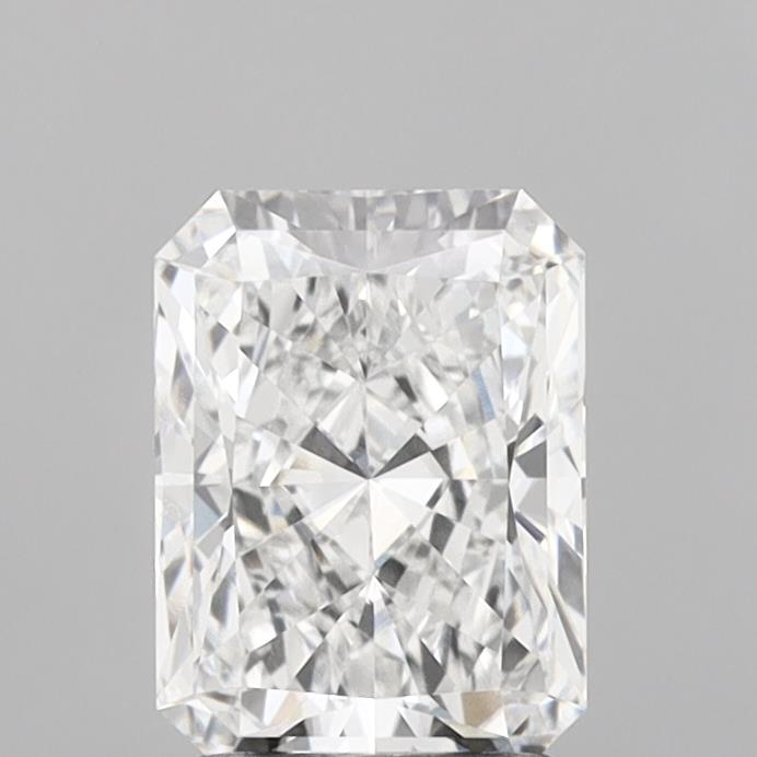 2.03 Carat Radiant Shaped, Ideal Cut, D Color, VVS1 Clarity, IGI Certified Lab Grown Diamond