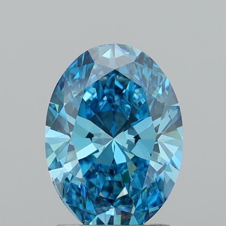 2.03 Carat Oval Shaped, Ideal Cut, VVS2 Clarity, IGI Certified Lab Grown Diamond