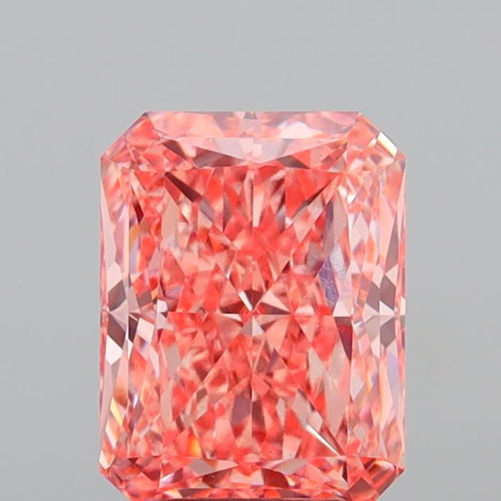 2.76 Carat Radiant Shaped, Ideal Cut, VS1 Clarity, IGI Certified Lab Grown Diamond