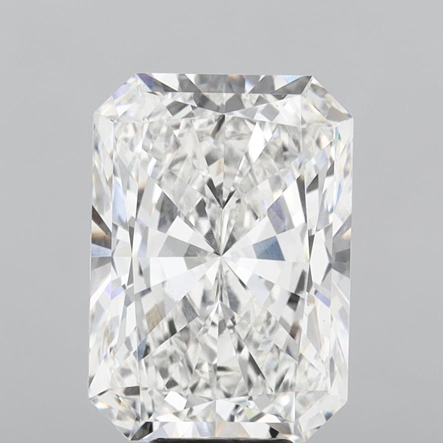 10.03 Carat Radiant Shaped, Ideal Cut, F Color, VVS2 Clarity, IGI Certified Lab Grown Diamond