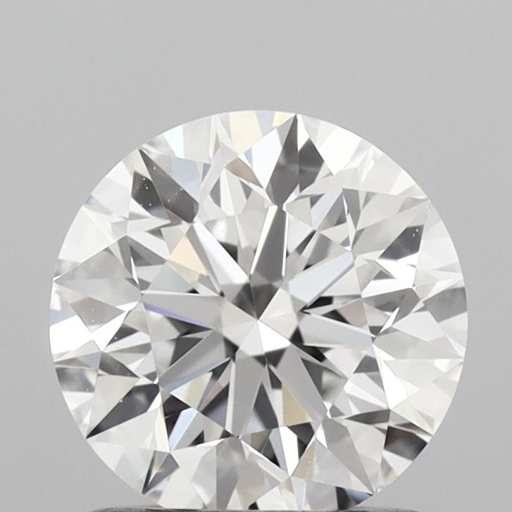 1.09 Carat Round Shaped, Ideal Cut, D Color, VVS2 Clarity, IGI Certified Lab Grown Diamond