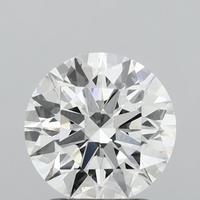 1.96 Carat Round Shaped, Ideal Cut, F Color, VS1 Clarity, IGI Certified Lab Grown Diamond