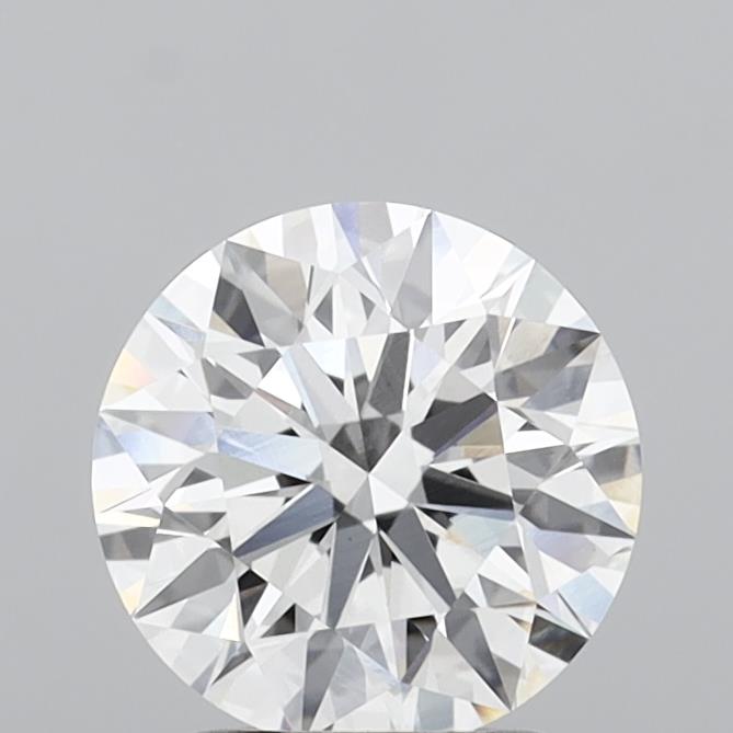 2.02 Carat Round Shaped, Ideal Cut, E Color, VVS2 Clarity, IGI Certified Lab Grown Diamond