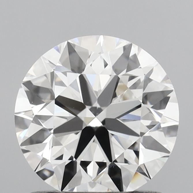 1.08 Carat Round Shaped, Excellent Cut, D Color, VVS1 Clarity, IGI Certified Lab Grown Diamond