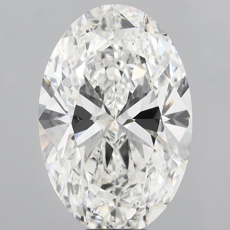 10.07 Carat Oval Shaped, Ideal Cut, F Color, VVS1 Clarity, IGI Certified Lab Grown Diamond