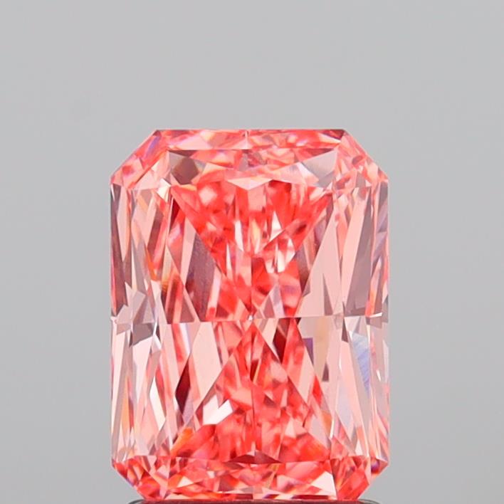 2.02 Carat Radiant Shaped, Ideal Cut, VVS2 Clarity, IGI Certified Lab Grown Diamond