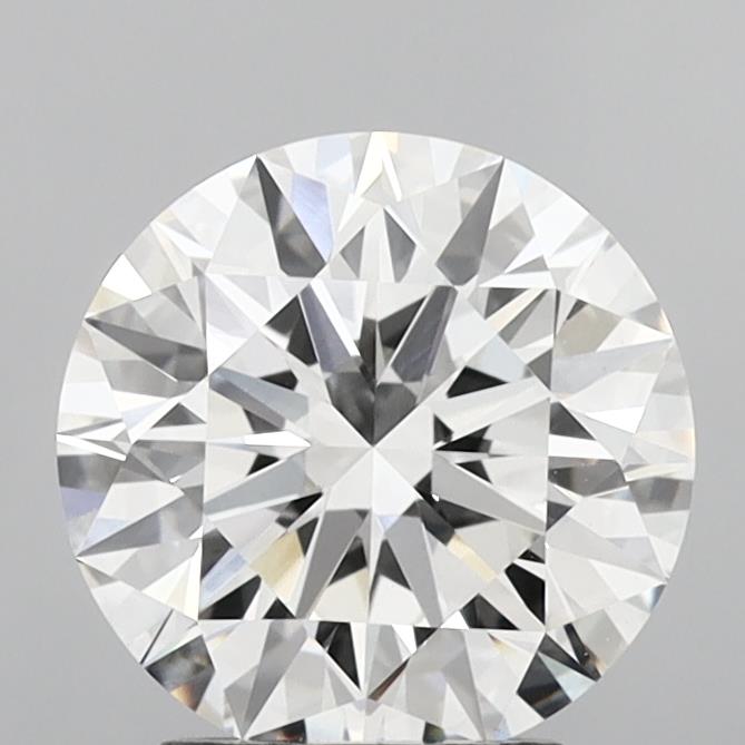 3.10 Carat Round Shaped, Ideal Cut, E Color, VVS2 Clarity, IGI Certified Lab Grown Diamond