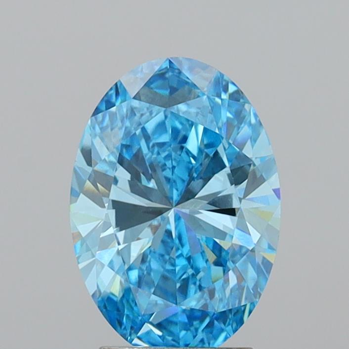 2.90 Carat Oval Shaped, Ideal Cut, VVS2 Clarity, IGI Certified Lab Grown Diamond