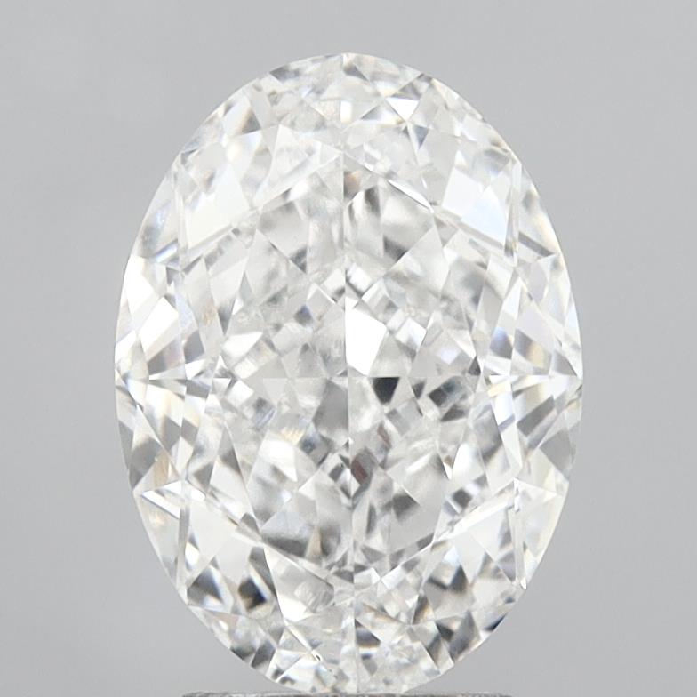 4.09 Carat Oval Shaped, Excellent Cut, E Color, VS1 Clarity, IGI Certified Lab Grown Diamond