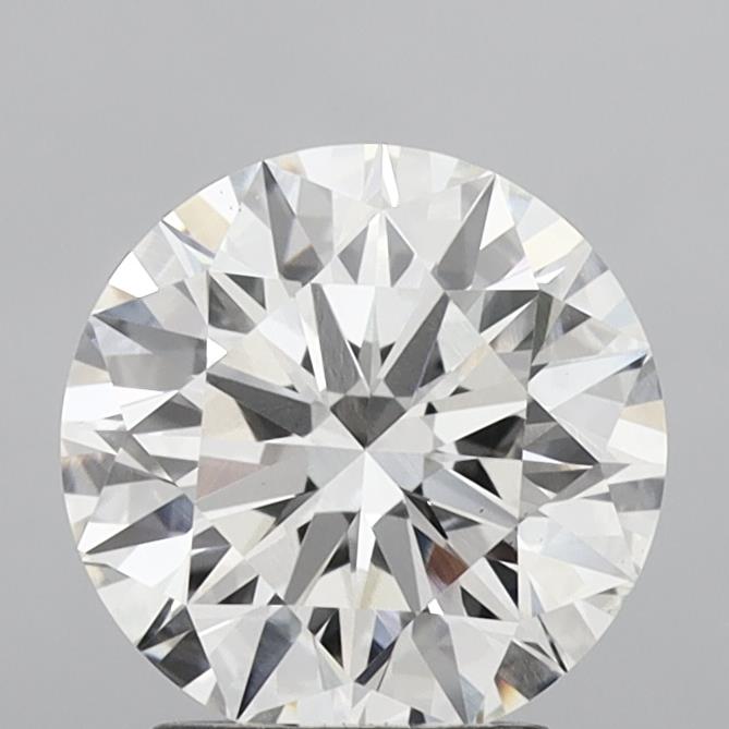 2.88 Carat Round Shaped, Ideal Cut, G Color, VS1 Clarity, IGI Certified Lab Grown Diamond