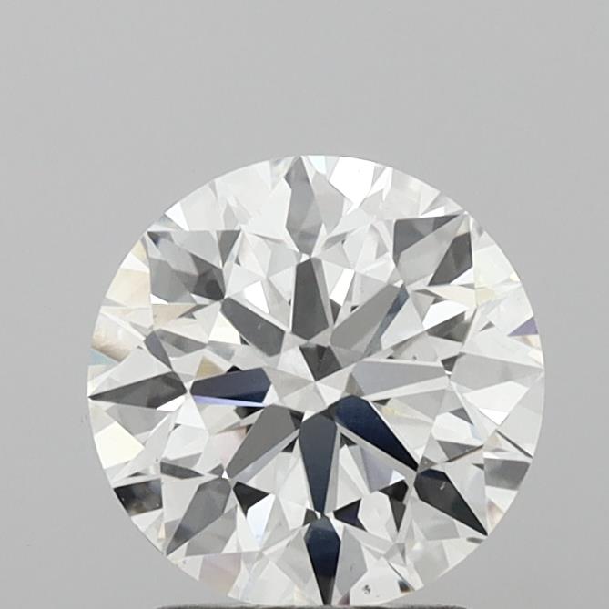 2.10 Carat Round Shaped, Ideal Cut, E Color, VS2 Clarity, IGI Certified Lab Grown Diamond
