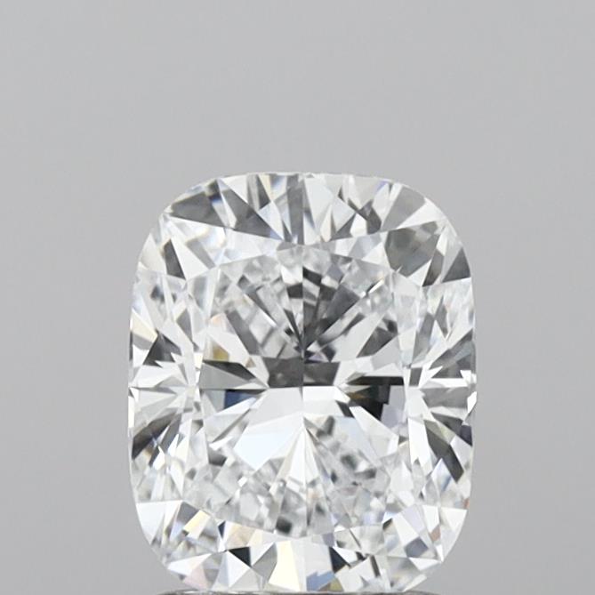 1.60 Carat Cushion Shaped, Ideal Cut, D Color, VVS1 Clarity, IGI Certified Lab Grown Diamond