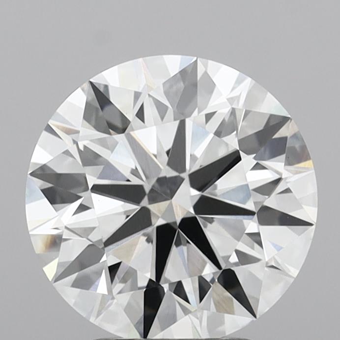 3.23 Carat Round Shaped, Ideal Cut, E Color, VVS2 Clarity, IGI Certified Lab Grown Diamond