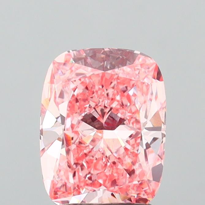2.00 Carat Cushion Shaped, Ideal Cut, VVS2 Clarity, IGI Certified Lab Grown Diamond