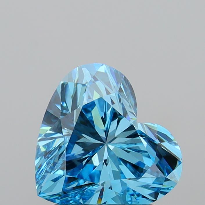 2.00 Carat Heart Shaped, Ideal Cut, VS1 Clarity, IGI Certified Lab Grown Diamond