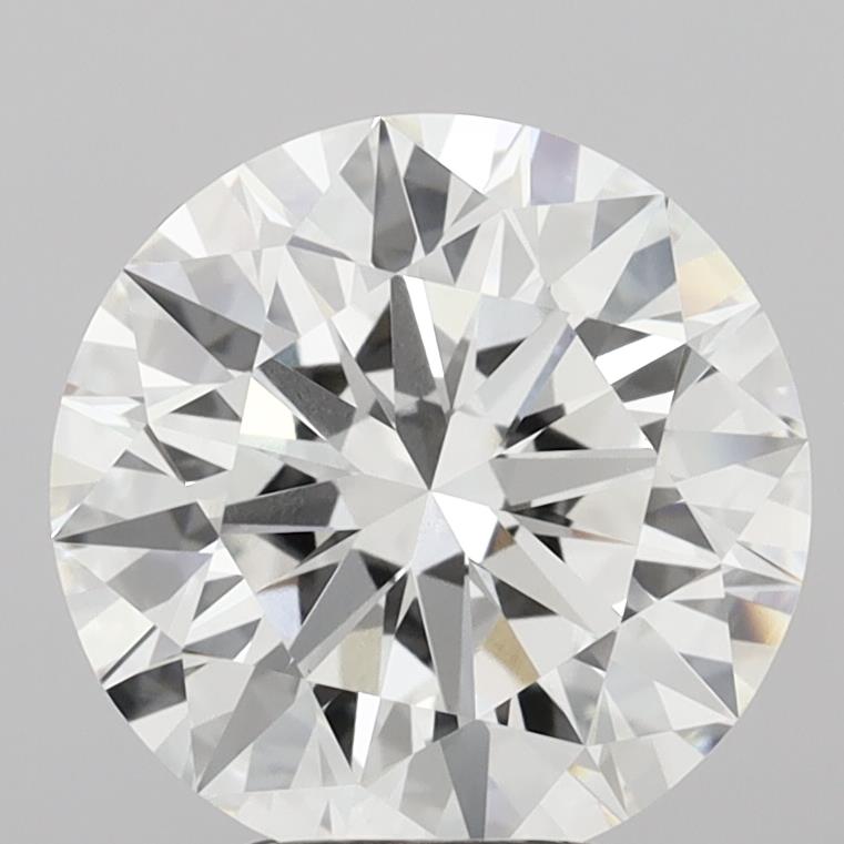 5.07 Carat Round Shaped, Ideal Cut, F Color, VVS2 Clarity, IGI Certified Lab Grown Diamond