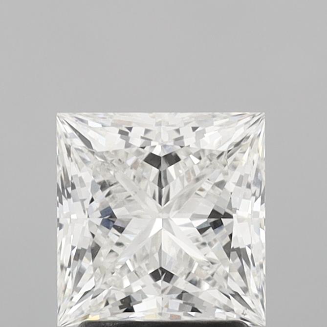 2.03 Carat Princess Shaped, Ideal Cut, F Color, VVS1 Clarity, IGI Certified Lab Grown Diamond