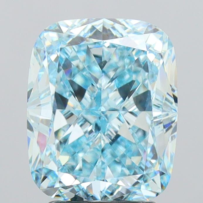 4.04 Carat Cushion Shaped, Excellent Cut, VS1 Clarity, IGI Certified Lab Grown Diamond