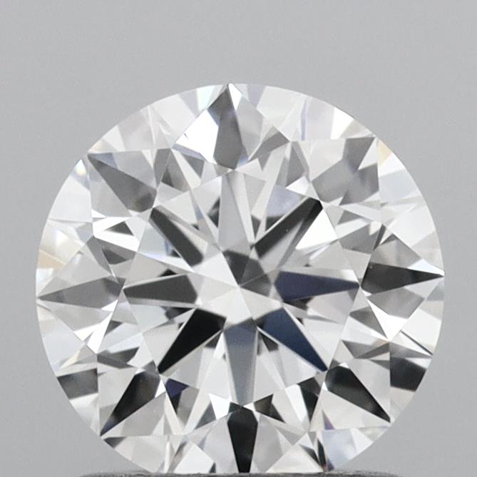 1.07 Carat Round Shaped, Ideal Cut, D Color, VVS2 Clarity, IGI Certified Lab Grown Diamond