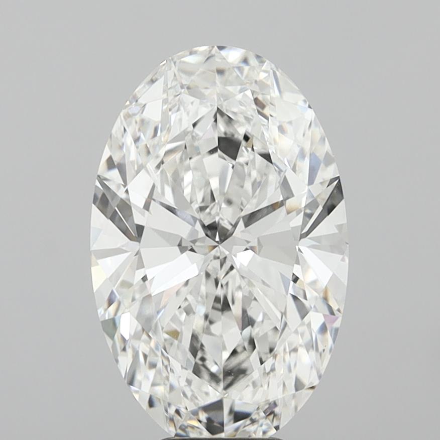 7.11 Carat Oval Shaped, Ideal Cut, F Color, VVS2 Clarity, IGI Certified Lab Grown Diamond