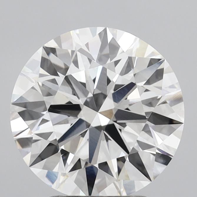 3.01 Carat Round Shaped, Ideal Cut, F Color, VVS2 Clarity, IGI Certified Lab Grown Diamond