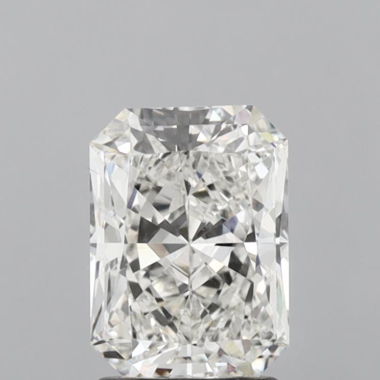 1.91 Carat Radiant Shaped, Ideal Cut, G Color, VVS2 Clarity, IGI Certified Lab Grown Diamond