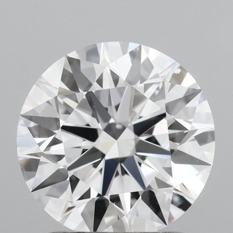 1.51 Carat Round Shaped, Ideal Cut, D Color, VVS2 Clarity, IGI Certified Lab Grown Diamond