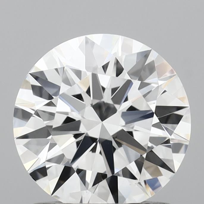 1.03 Carat Round Shaped, Ideal Cut, D Color, VVS2 Clarity, IGI Certified Lab Grown Diamond
