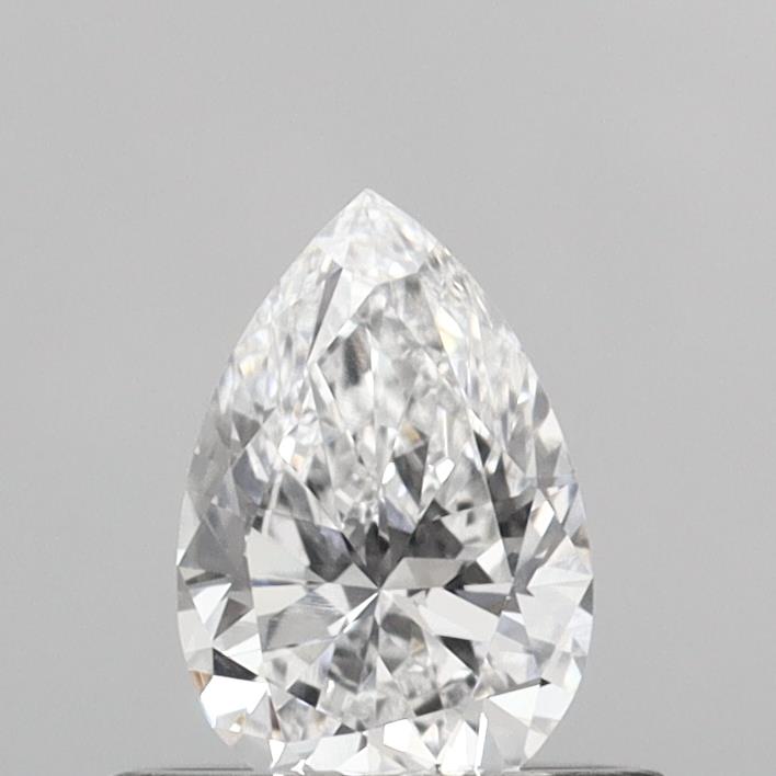 0.51 Carat Pear Shaped, Very Good Cut, D Color, VS1 Clarity, IGI Certified Lab Grown Diamond