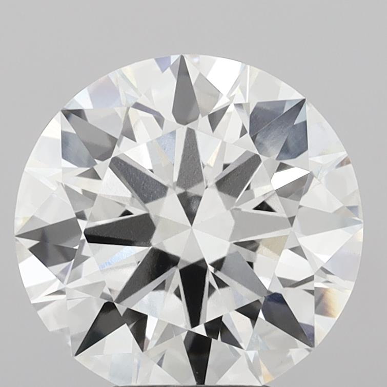 4.72 Carat Round Shaped, Ideal Cut, E Color, VVS2 Clarity, IGI Certified Lab Grown Diamond