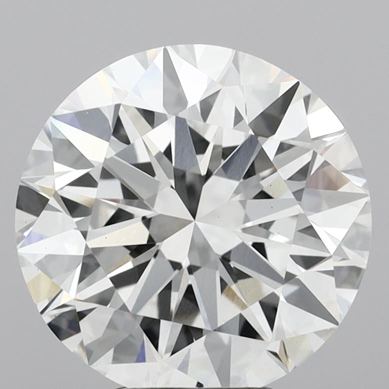 5.73 Carat Round Shaped, Excellent Cut, E Color, VS1 Clarity, IGI Certified Lab Grown Diamond