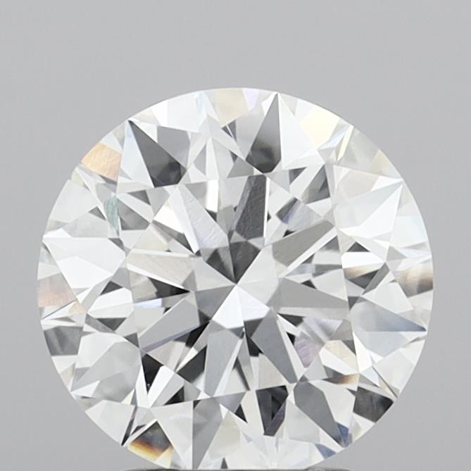 2.73 Carat Round Shaped, Ideal Cut, E Color, VVS2 Clarity, IGI Certified Lab Grown Diamond