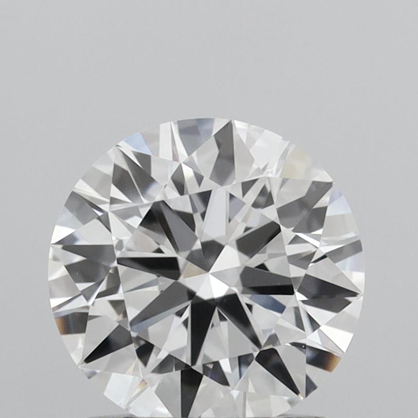 1.08 Carat Round Shaped, Excellent Cut, D Color, VVS2 Clarity, IGI Certified Lab Grown Diamond