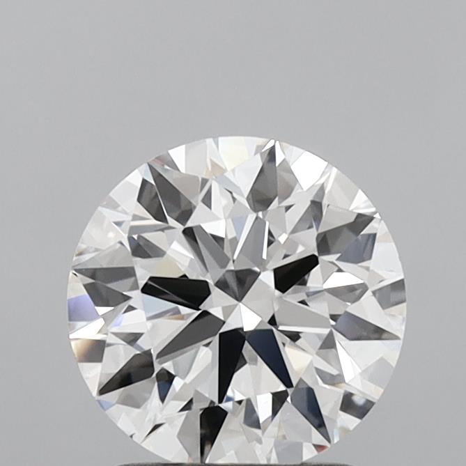 1.74 Carat Round Shaped, Ideal Cut, D Color, VS1 Clarity, IGI Certified Lab Grown Diamond