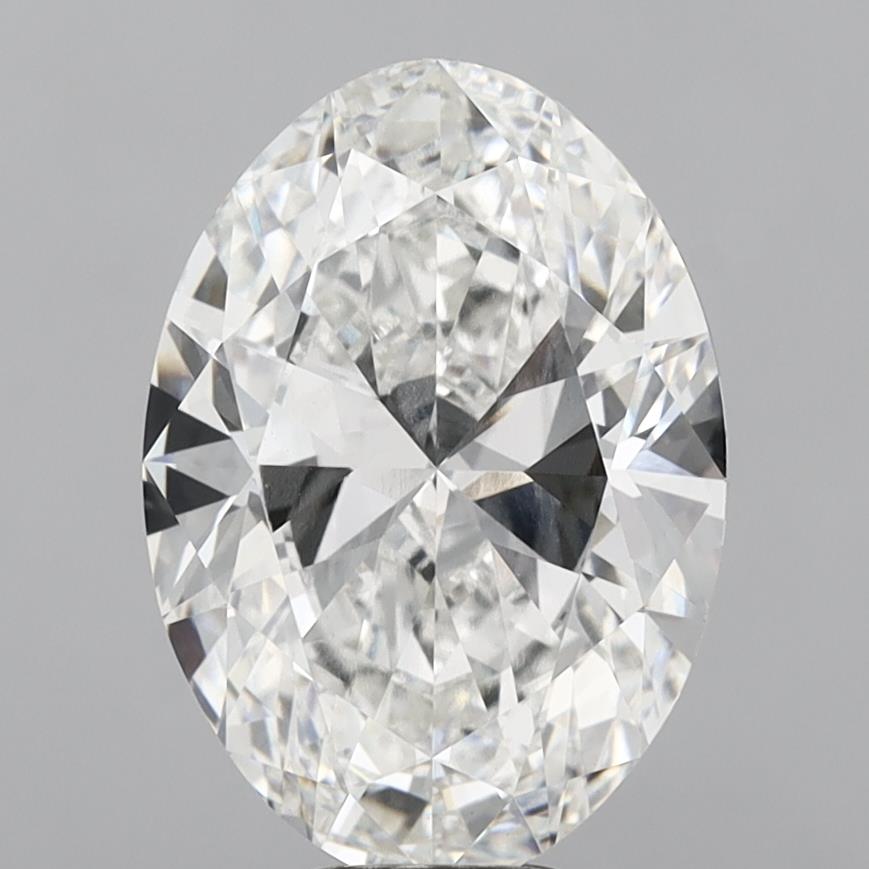 9.05 Carat Oval Shaped, Ideal Cut, F Color, VVS2 Clarity, IGI Certified Lab Grown Diamond