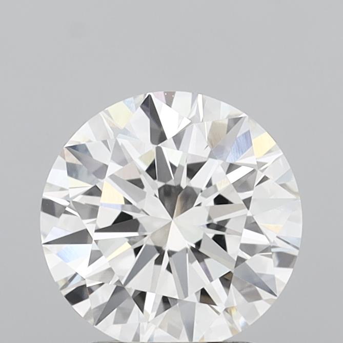 2.04 Carat Round Shaped, Ideal Cut, E Color, VVS2 Clarity, IGI Certified Lab Grown Diamond