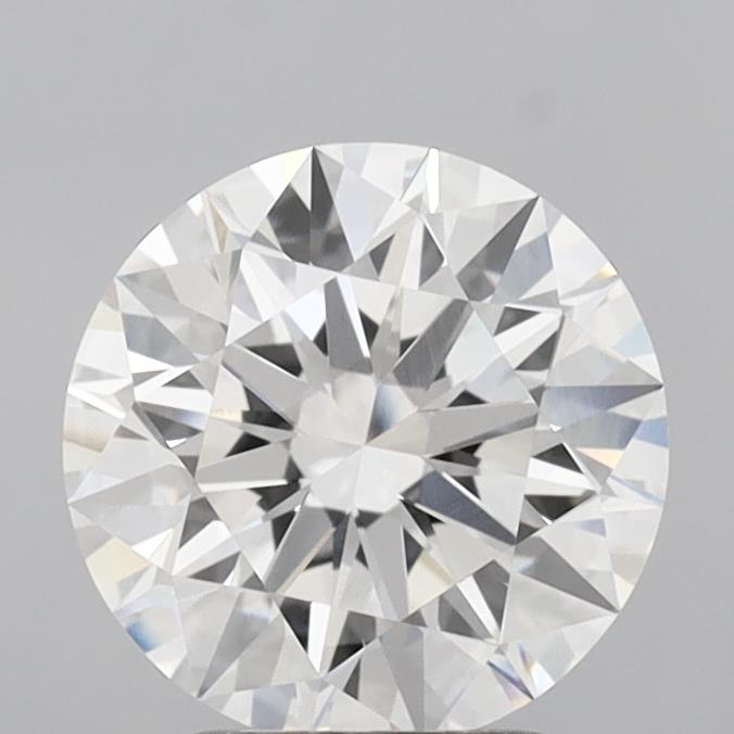 2.59 Carat Round Shaped, Ideal Cut, E Color, VVS1 Clarity, IGI Certified Lab Grown Diamond