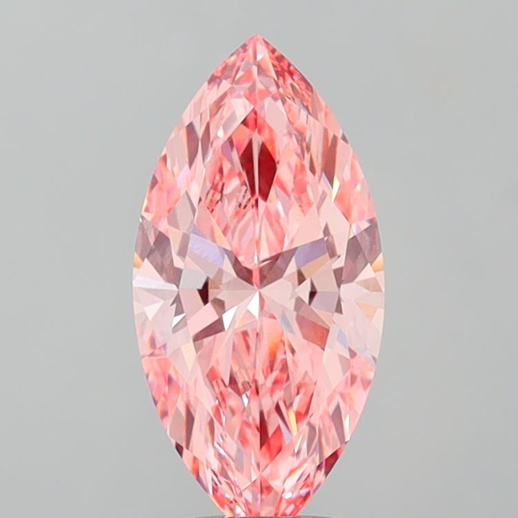 3.00 Carat Marquise Shaped, Ideal Cut, VVS2 Clarity, IGI Certified Lab Grown Diamond