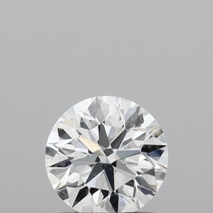 0.97 Carat Round Shaped, Excellent Cut, D Color, VVS2 Clarity, IGI Certified Lab Grown Diamond