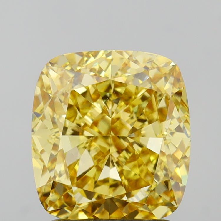 3.10 Carat Cushion Shaped, Ideal Cut, VVS2 Clarity, IGI Certified Lab Grown Diamond