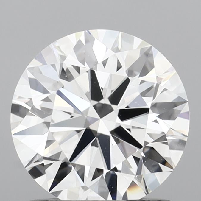1.07 Carat Round Shaped, Ideal Cut, D Color, VVS2 Clarity, IGI Certified Lab Grown Diamond
